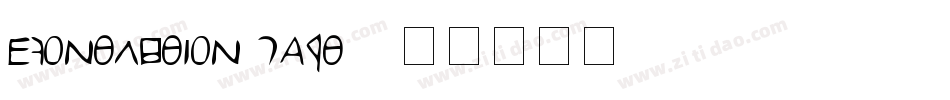 efontlution part3字体转换